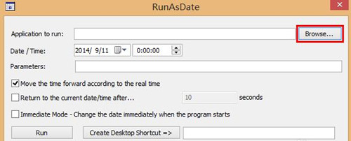 ���r�\��RunAsDate