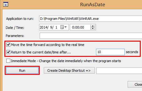 ���r�\��RunAsDate