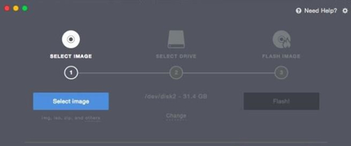 ʹ��Etcher�턓���Ɇ��ӱP�ķ���