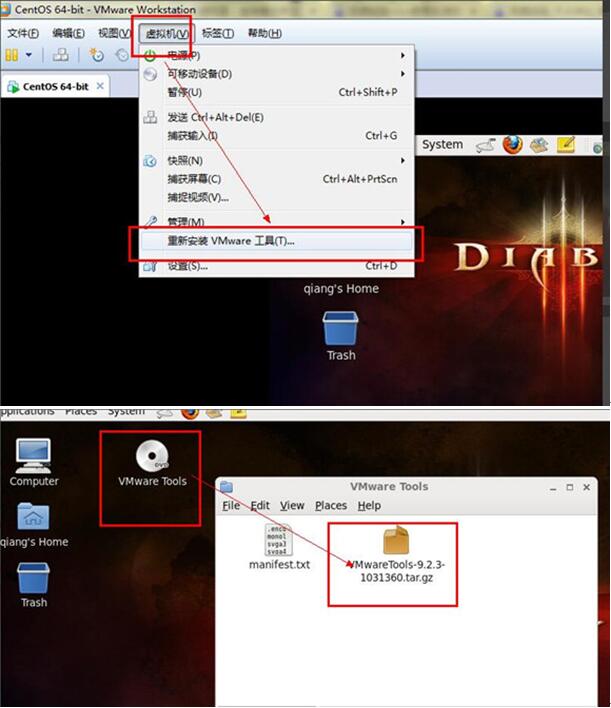 �D��win7�clinux�����ļ��̳�