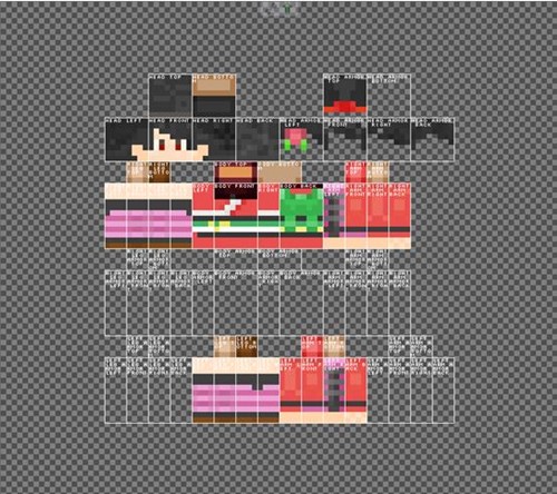 mcskin3d�ҵ�����Ƥ�w��������