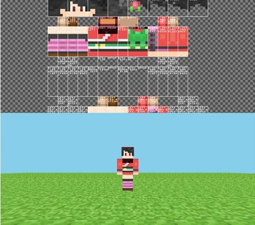 mcskin3d�ҵ�����Ƥ�w��������