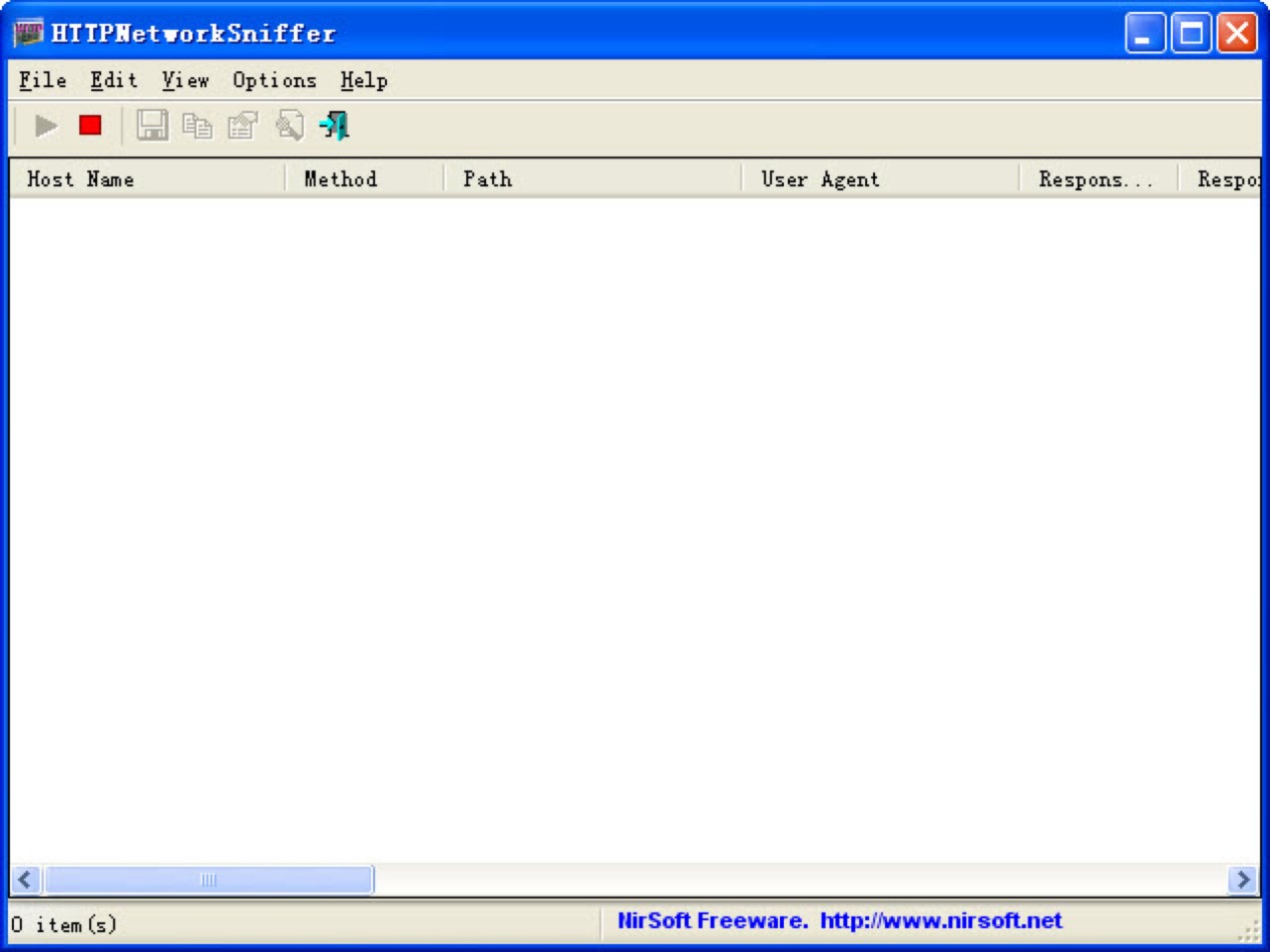 HTTPNetworkSniffer��̽���߹��ܽ�B��ʹ�÷���