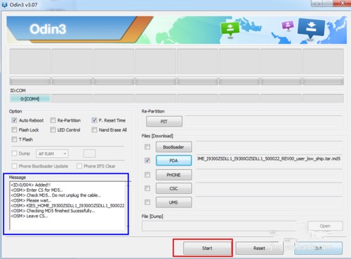 ����odin3�������ʹ����