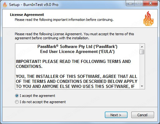 PassMark BurnInTest Pro���b�̳̽�B