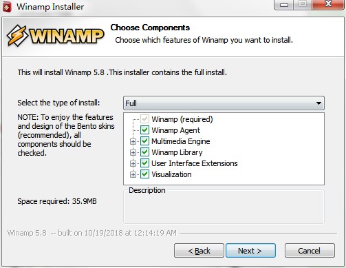 Winamp�ٷ�����ΰ��b��Winamp���b�̳�
