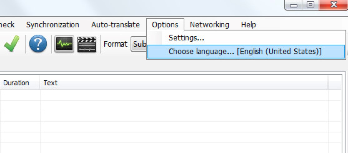 Subtitle Edit���I(y��)��Ļ��݋�����ܽ�B�����M���d