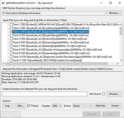 mkvextractguiý�w��Ϣ��ȡ�������d