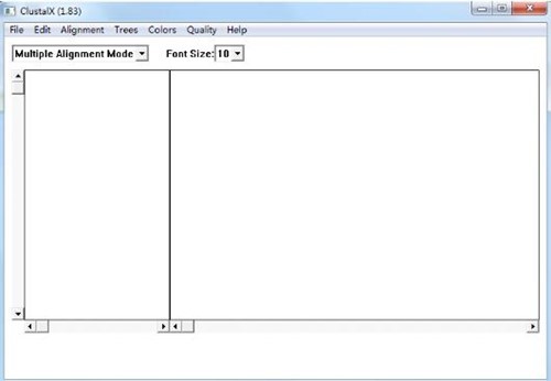 �����бȌ�����clustalx���d���b
