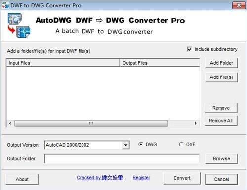 dwf�D�Qdwg����Any DWF to DWG Converter���dʹ��