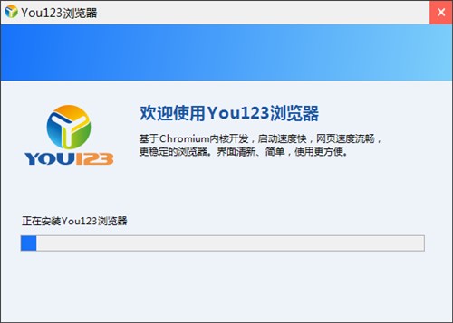 ����Chromium�Ⱥ�YOU123�g�[����B