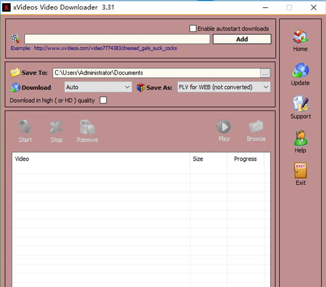 xVideos Video Downloaderҕ�l���d��ʹ�ý�B