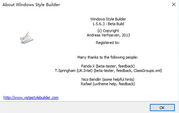 ϵ�y���}��������Windows Style Builder��B�cʹ��