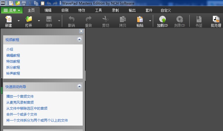 WavePad���bʹ�ü���