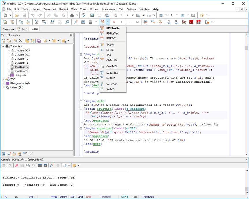 WinEdt���õ�Unicode�ı���݋�����(xi��ng)ʹ���f(shu��)��