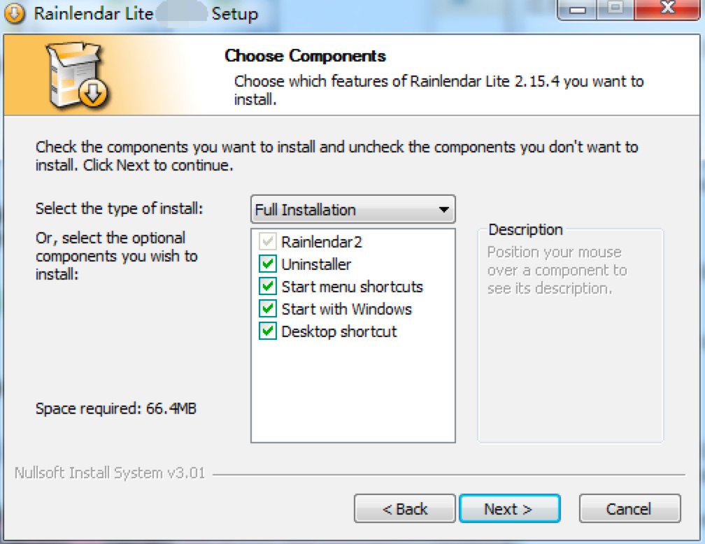 Rainlendar���b�̳�Ԕ����B�����Aʹ�ü���