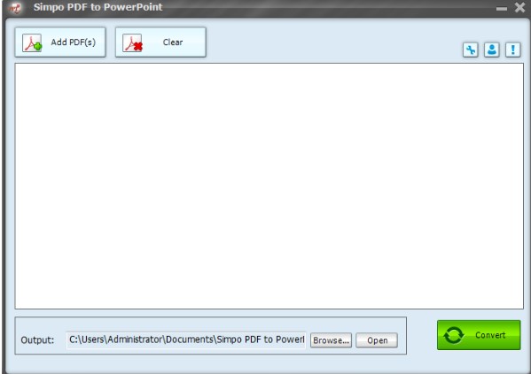 Simpo PDF To PowerPoint�D�Q���ٷ����dʹ�ý̌W