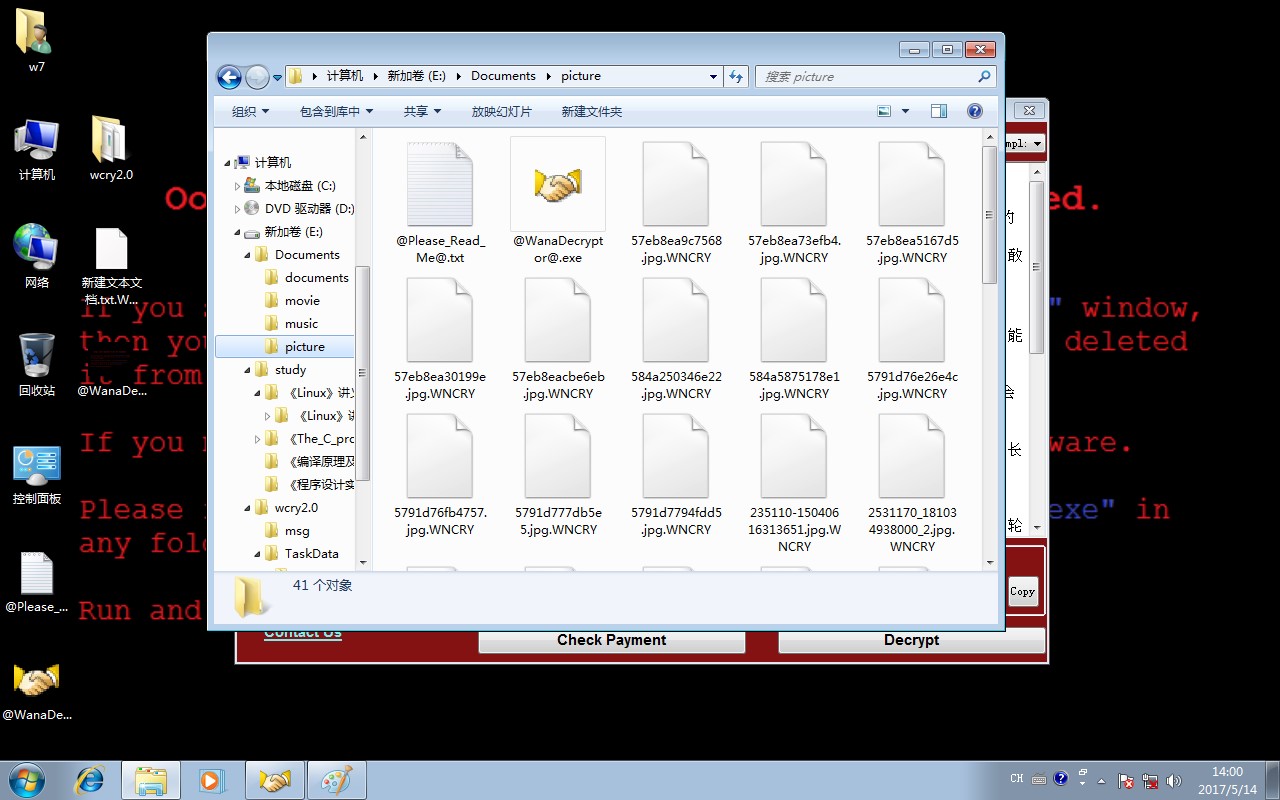 720�DƬ�֏����ȣ��������xWannaCry���Ĕ�(sh��)��(j��)