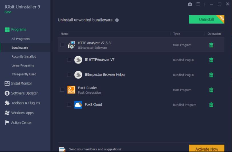 IObit Uninstallerϵ�yж�d���߹��ܽ�B�ͳ�Ҋ���}���