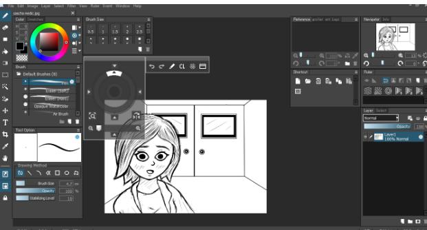 OpenCanvas�ٷ����d�Զ��x�����^�D�Ľ̌W