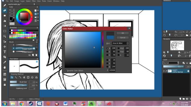 OpenCanvas�ٷ����d�Զ��x�����^�D�Ľ̌W