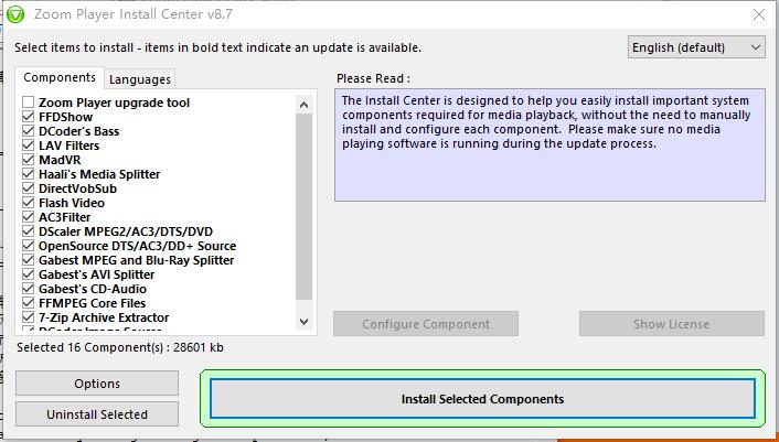 Zoom Player��X�����d���ܽ�B�͈D�İ��b�̌W