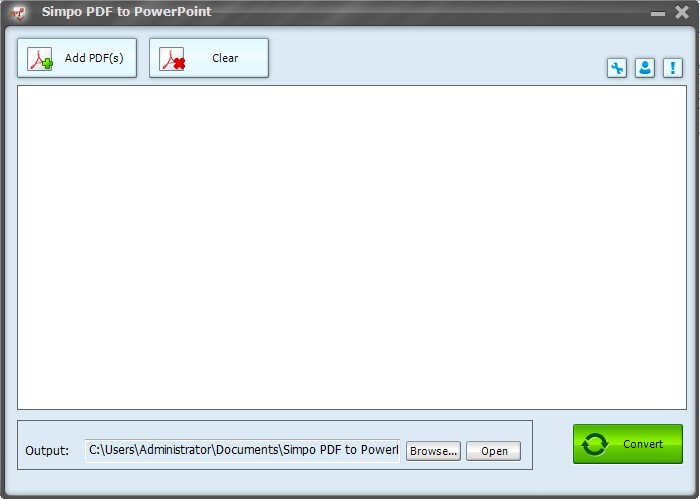 Simpo PDF To PowerPoint���b�̳̺�ʹ���f��