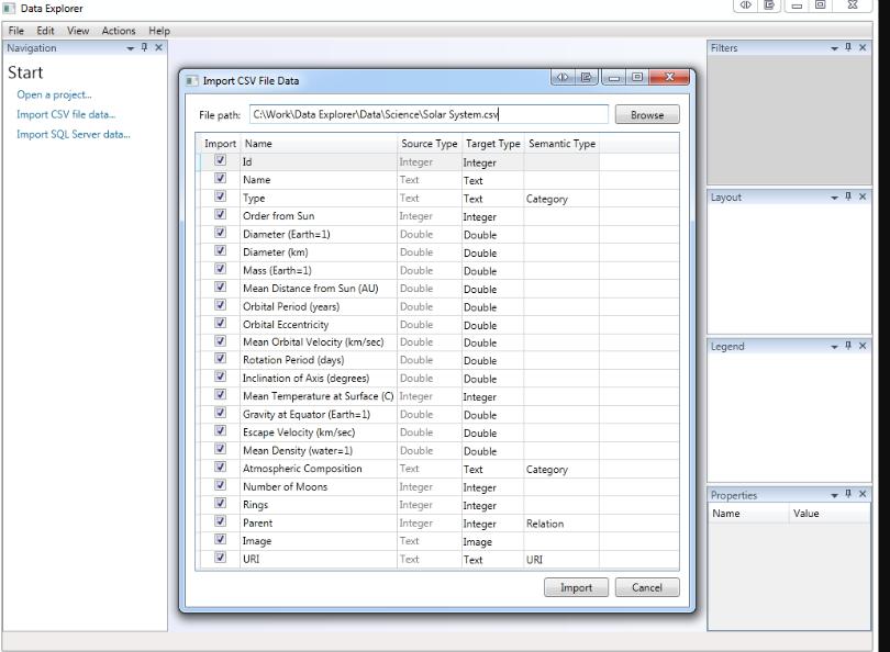 Data Explorer�|�V�D��������ʹ��