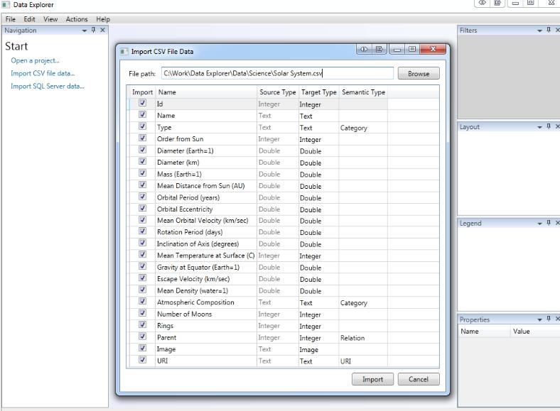 Data Explorer�|�V�D��������ʹ��
