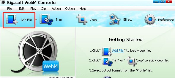 Bigasoft WebM Converter���dʹ�ý̌W
