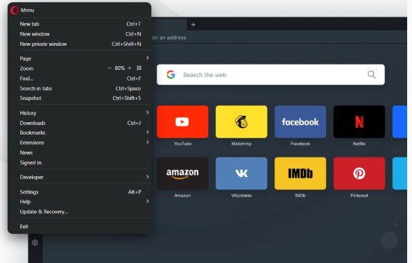 Opera�g�[���������A�[��B