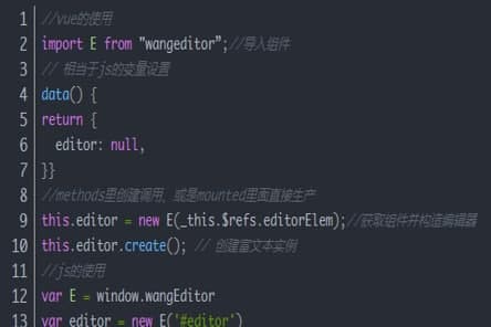��ôʹ��wangEditor