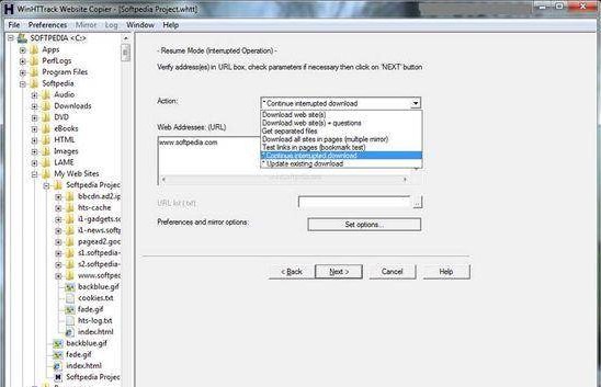 WinHTTrack HTTrack���dʹ�ó�Ҋ���}���