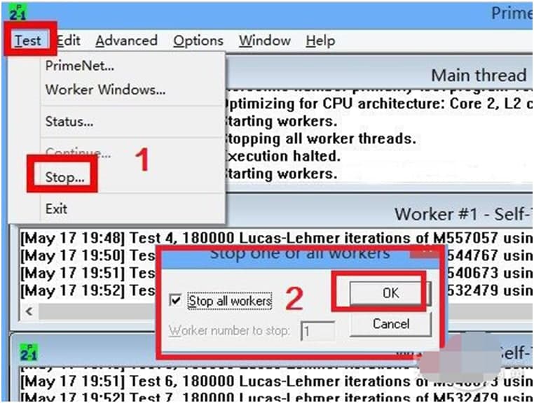 prime95ʹ�÷���