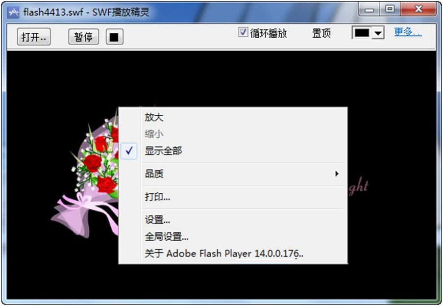 swf�ļ���������SWF���ž��`��ʹ�ü���