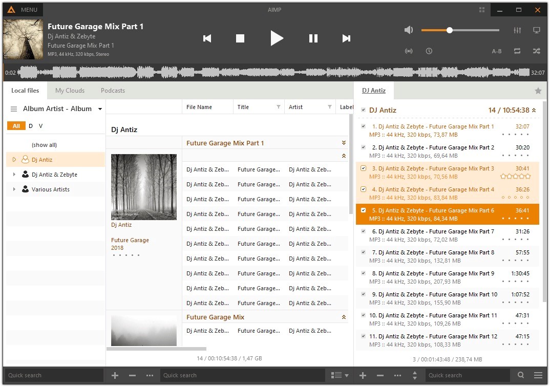 AIMP������������X�湦����ɫԔ����B