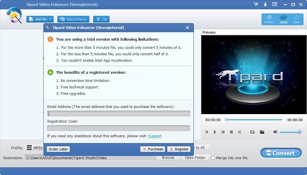 Tipard Video Enhancerҕ�l������݋ܛ�����dʹ�ý̌W