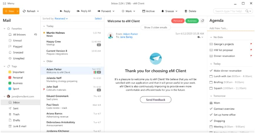 eM Client�ٷ����dʹ�ó�Ҋ���}���