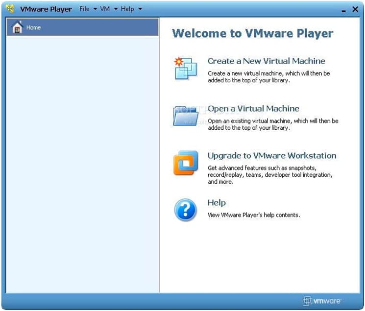 VMware Player̓�M�C�ٷ����d�����b�̳�Ԕ����B