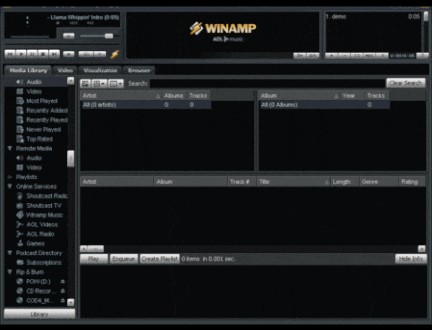 Winampܛ����B��ʹ�ü���