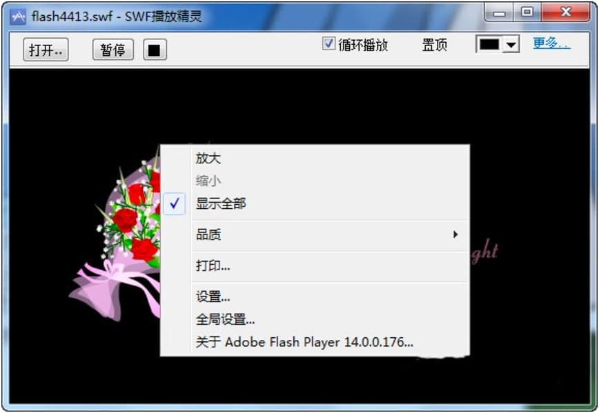 SWF���ž��`���M���d�����Aʹ�ü��ɽ�B
