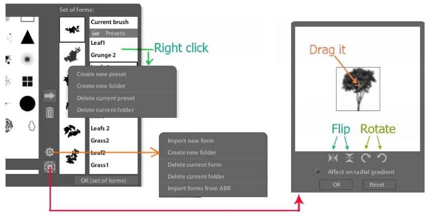 Paintstorm Studio��ôˢ��ʽ��