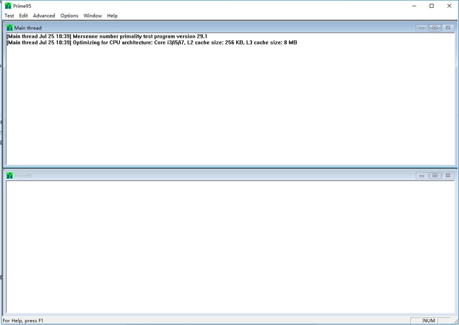 Prime95��Ҋ���}�����b���E