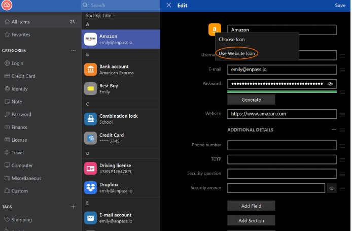 Enpass�ٷ����d�Զ��x�D��(bi��o)ʹ�Î���