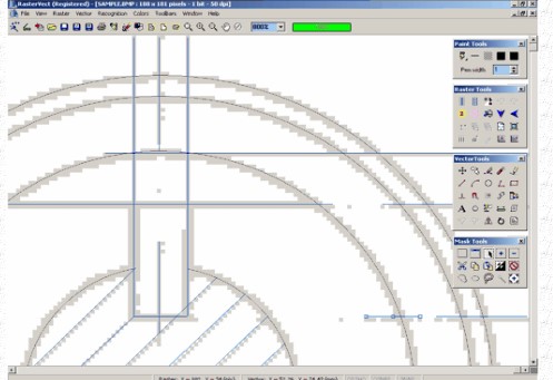 Raster Vect�ٷ����d�D��ʹ�ý̌W