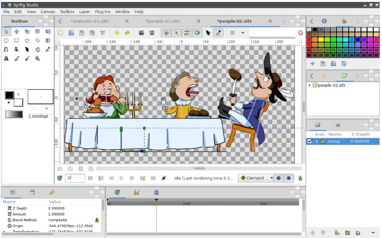 Synfig Studio�ٷ����d�ӗl����ʹ�ý̌W(xu��)