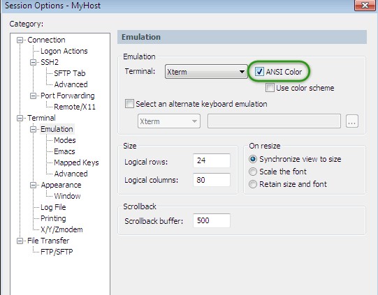 SecureCRT�ٷ����d�ɫ��ɫ�����D�Ľ̌W