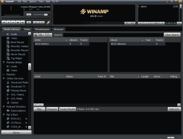 Winamp���İ沥�����Ĺ�����ɫԔ����B