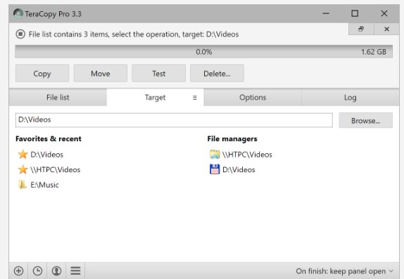 TeraCopy�ٷ����d�ļ��A���Ƚ̌W