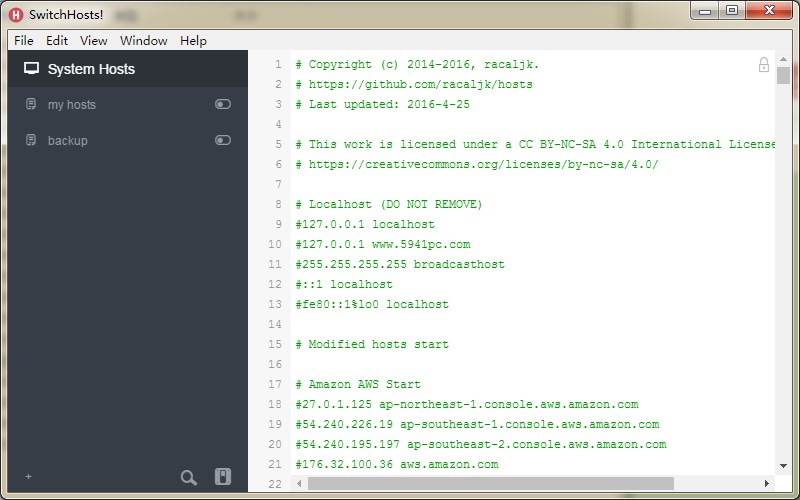 �D��Switchhosts